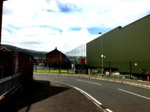 Nationalist side of the Peace wall. 5-25-16