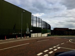 Nationalist side of the Peace wall. 5-25-16